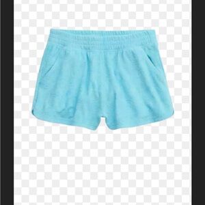 SALE☘️Aerie Sky Blue Terry Athletic Shorts